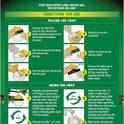 Spectracide Wasp, Hornet & Yellowjacket Trap, Hanging Wasp & Hornet Trap with a Quick-Drown Formula That Submerges & Kills Insects, 1 Count