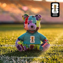 Jazwares FIFA World Cup 2026 10-Inch Colorful Bear Plush - Official 2026 World Cup Collectible with FIFA Trophy Logo Tee - Ages 3+