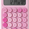 Mr. Pen Mechanical Switch Calculator - 12 Digit Large LCD Display, Pink with Big Buttons