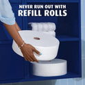 Charmin Toilet Paper Ultra Soft, Forever Roll Starter Kit, 1 Holder, 2 Rolls, 2-ply Bath Tissue
