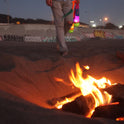 Foxtail LED - Outdoor Throw and Catch Light Up Game - Foam Ball & Tail Glow at Night - Play in The Dark - Fun Gift Idea for Kids & Adults, Boys & Girls