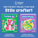 Educational Insights Pom Pom Kit - Arts and Crafts for Kids, Mess Free Crafting Supplies & Projects, Preschool Creativity, DIY Sensory Activity for Toddlers, Creative Gift, Girls and Boys Ages 5+