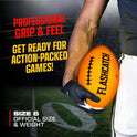 Light Up Football - Glow in the Dark Ball - NO 6 - Boys Gifts - Outdoor Sports, Birthday Gifts for Boys 8-15+ Year Old - Kids Teenage Youth Gift Ideas - Boy Toys Stuff Ages 8 9 10 11 12 13 14 15