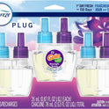Febreze Plug In Air Freshener, Odor-Fighting Scented Oil Refill, Gain Moonlight Breeze, 3 Refills
