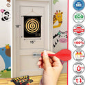 Magnetic Dart Board for Kids - Indoor Outdoor Darts Game, 16pcs Magnetic Darts, Double Sided Board Games Set, Best Toys Gifts for Teenage Age 5 6 7 8 9 10 11 12 13 14 15 16 Years Old Boys