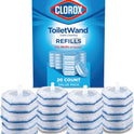 Clorox ToiletWand Toilet Cleaner Refills, Toilet brush, Original, 20 Count