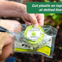 RESCUE! Outdoor Disposable Hanging Fly Trap - 8 Traps