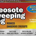 The Creosote Sweeping Log (CSL) with Bonus Ignite-O Fire Starter - Chimney Cleaner for Fireplaces and Woodstoves - Non-Toxic and Easy Cleaning Firelog