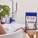 Dr Teal's Epsom Salt Magnesium Soak, Soften & Moisturize with Shea Butter & Almond Oil, 3 lbs