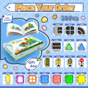 Magnetic Tiles - Road Set, Magnetic Building Blocks, Preschool Montessori Toys Gift for 3+ Year Old Boys and Girls, Sensory Christmas Toys for Kids Aged 3-5 and 4-8, Ideas for Toddler with Autism