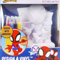 Marvel Spidey Design A Vinyl – Marvel Spidey and His Amazing Friends DIY Coloring Toy – Washable Markers and Vinyl Figures Included – Creative Craft Kit for Kids Ages 4+