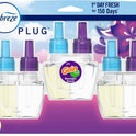 Febreze Plug In Air Freshener, Odor-Fighting Scented Oil Refill, Gain Moonlight Breeze, 3 Refills