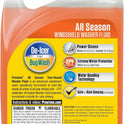 Prestone AS658 Deluxe 2-in-1 Windshield Washer Fluid, 1 Gallon