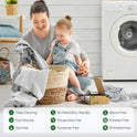 Travel Laundry Detergent Sheets Fisroa 300 Loads Eco-friendly Washing Detergent Sheets Plastic-Free Washer Sheets, Fresh Linen Scent Liquidless Laundry Sheets Strips for Camping Dorm