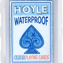 Hoyle Waterproof Playing Cards, Clear Plastic Deck of Cards for Outdoor Card Games, Camping, Beach, Pool & Travel Games (1 Deck)