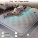 Mattress King Size, Medium Firm 14 Inch Mattresses with Extra Lumbar & Shoulder Support, Hybrid Mattress King with Gel Memory Foam Pain Relief - Fiberglass Free - No Odor - 365 Night Trial