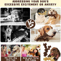 2 Pack Dog Chew Toys for Aggressive Chewers,Boredom and Stimulating Best Dog Toys for Medium/Large Breed,Tough Almost Indestructible Dog Bones for Teeth Cleaning and Training