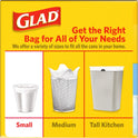 Glad OdorShield Small Trash Bags, Febreze Fresh Clean, 4 Gal, 26 Ct (Package May Vary)