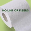 ECOLipak Bamboo Toilet Paper, Septic Safe Toilet Tissue, 24 Double Rolls, 320 Sheets Per Roll, Tree Free, Non Toxic, 2 Ply, Soft and Absorbent, Eco Friendly Dye-Free Paper