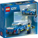 LEGO City Police Car Toy 60312 for Kids 5 Plus Years Old with Officer Minifigure, Small Gift Idea, Adventures Series, Car Chase Building Set