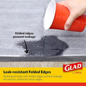 Glad for Pets Black Charcoal Puppy Pads, 23"x23" Disposable Pee Pad That Absorbs & Neutralizes Urine Instantly, Activated Carbon Training Pads For Dogs, Potty Training Supplies - 100 Count