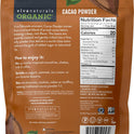 Organic Cacao Powder, Unsweetened, 1 lb (454 g) – Rich Dark Chocolate Flavor, Perfect for Baking, Smoothies & Hot Chocolate – Vegan, Keto, Paleo, Non-GMO & Gluten-Free Cocoa Powder