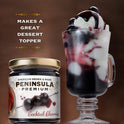 Peninsula Premium Cocktail Cherries | Award Winning | Deep Burgundy-Red | Silky Smooth, Rich Syrup | Luxe Fruit Forward, Sweet-Tart Flavor | Gourmet | American Grown & Made | 10.5 Ounce