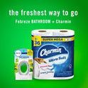 Febreze Bathroom Air Freshener, Odor-Fighting, Plug-In Alternative, Air Fresheners for Home, Bathroom and Kitchen, Closet, Pet & Litter Box Odor Fighter, Gain Original Scent, Multicolor, 4 Count