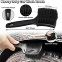 7Pcs Car Wheel Brush kit, Tire Brush, Wheel Cleaner Brush, Soft-bristled Rim Cleaner Brush, Tire Shine Applicator Pad, Car Detailing Brushes, Wheel Brushes for Cleaning Wheels,Tires