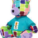 Jazwares FIFA World Cup 2026 10-Inch Colorful Bear Plush - Official 2026 World Cup Collectible with FIFA Trophy Logo Tee - Ages 3+