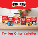 Milk-Bone Dunkin' Vanilla Glaze Flavor Dog Biscuits with Other Natural Flavors, 8 oz Bag
