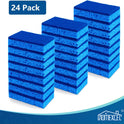 HOMEXCEL Sponges Kitchen 24pcs, Non-Scratch Scrub Dish Sponge Safe on Non-Stick Cookware, Dual Sided Cleaning Sponges for Kitchen, Household, Bathroom and More