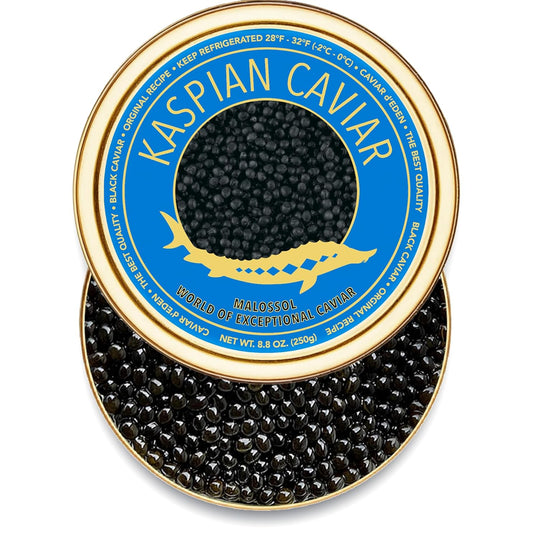 𝐁𝐄𝐒𝐓𝐒𝐄𝐋𝐋𝐄𝐑 Premium Siberian Sturgeon Royal Black Caviar - 1.1 oz - (30g) - Classical Sturgeon Malossol Sturgeon Black Roe - [JANUARY 2026]