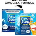 Fresh Step Extreme Clumping Litter With Febreze Freshness, Mountain Spring Scent Clumping Cat Litter With Guaranteed Odor Control, 14 lb. Box
