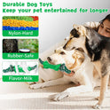 Dog Chew Toys for Aggressive Chewers -Tough Dog Toy to Reduce Pet Anxiety and Boredom for Small, Medium, Large Breed