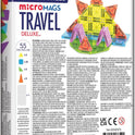 MAGNA-TILES microMAGS Travel Set Deluxe 55-Piece Magnetic Construction Set, The Original Magnetic Building Brand