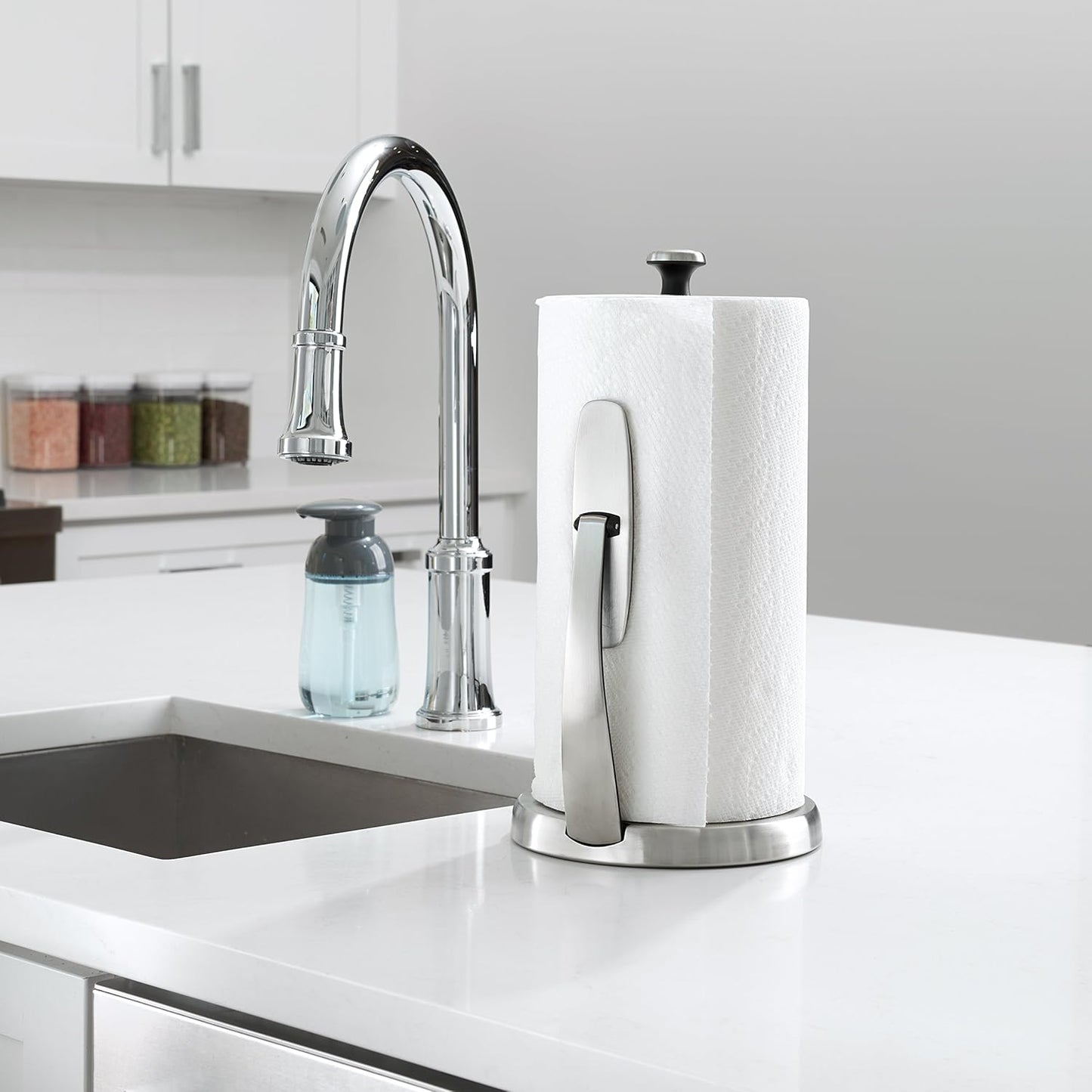 OXO Good Grips SimplyTear Paper Towel Holder Countertop
