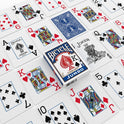 Bicycle Jumbo Index Playing Cards , 2 Pack Large Print Poker Size Deck of Cards for Easy Reading, Family Card Games, and Casino Play