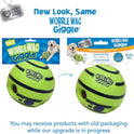 Wobble Wag Giggle Ball | Rolling Enrichment Toy for Fun Playtime, Interactive Play for Indoor or Outdoor, Keeps Dogs & Puppies Large, Medium or Small Busy & Moving, As Seen on TV | Pack of 1