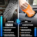 Professional Car Duster Interior – Car Accessories for Women and Men (Lint & Scratch Free)