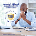Kleenex Trusted Care Facial Tissues, 3 Flat Boxes, 160 Tissues per Box, 2-Ply (480 Total), Packaging May Vary