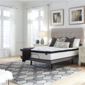 Signature Design by Ashley Queen Size Chime 12 Inch Medium Firm Hybrid Mattress with Cooling Gel Memory Foam for Pressure Relief, Fiberglass Free, Mattress In A Box