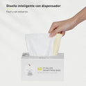 EKO 21 Gallon / 50-90 Liter, 60 Count Drawstring Trash Bags, Extra-Strong Unscented Garbage Bags, Easy-Dispense Roll for Kitchen & Household Use, Code G, White