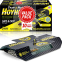 HOY HOY Trap A Roach - 10 Traps [2 Pack] Baited Glue Traps, Great for Home with Kids & Pets Indoor, Sticky Pest Control Trap, Roach Killer, Made in Japan