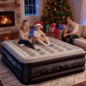 Air Mattress Queen with Built in Pump, Inflatable Mattress Blow Up Mattress 18 Raised Comfort,Upgraded Surface Portable Bed, Air Bed for Home, Guest, Camping, Colchone Inflable, 650 lbs