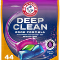 ARM & HAMMER™ Deep Clean Odor Formula Laundry Detergent Power Paks, Laundry Odor Remover, Radiant Burst Scent, 44 Count, 44 Loads