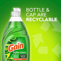 Gain Ultra Dishwashing Liquid Dish Soap, Original Scent, 38 fl oz