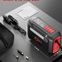 R8 Tire Inflator Portable Air Compressor, DC 12V Air Compressor Portable with Large Dual Digital Screen, 3X Faster Inflation Air Pump for Car, Bike, Ball, Motor