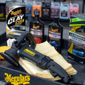 Meguiar's G191700 Smooth Surface Clay Kit, Safe and Easy Car Claying for Smooth as Glass Finish