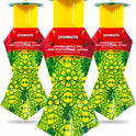 Catchmaster Japanese Beetle Traps Outdoor 3PK, Flying Insect Trap Bag with Lid & Dual Pheromone Food Lure, Hanging Bug Catcher Pest Control for Backyard & Garden, Plants, Trees, Vegetables & Flowers